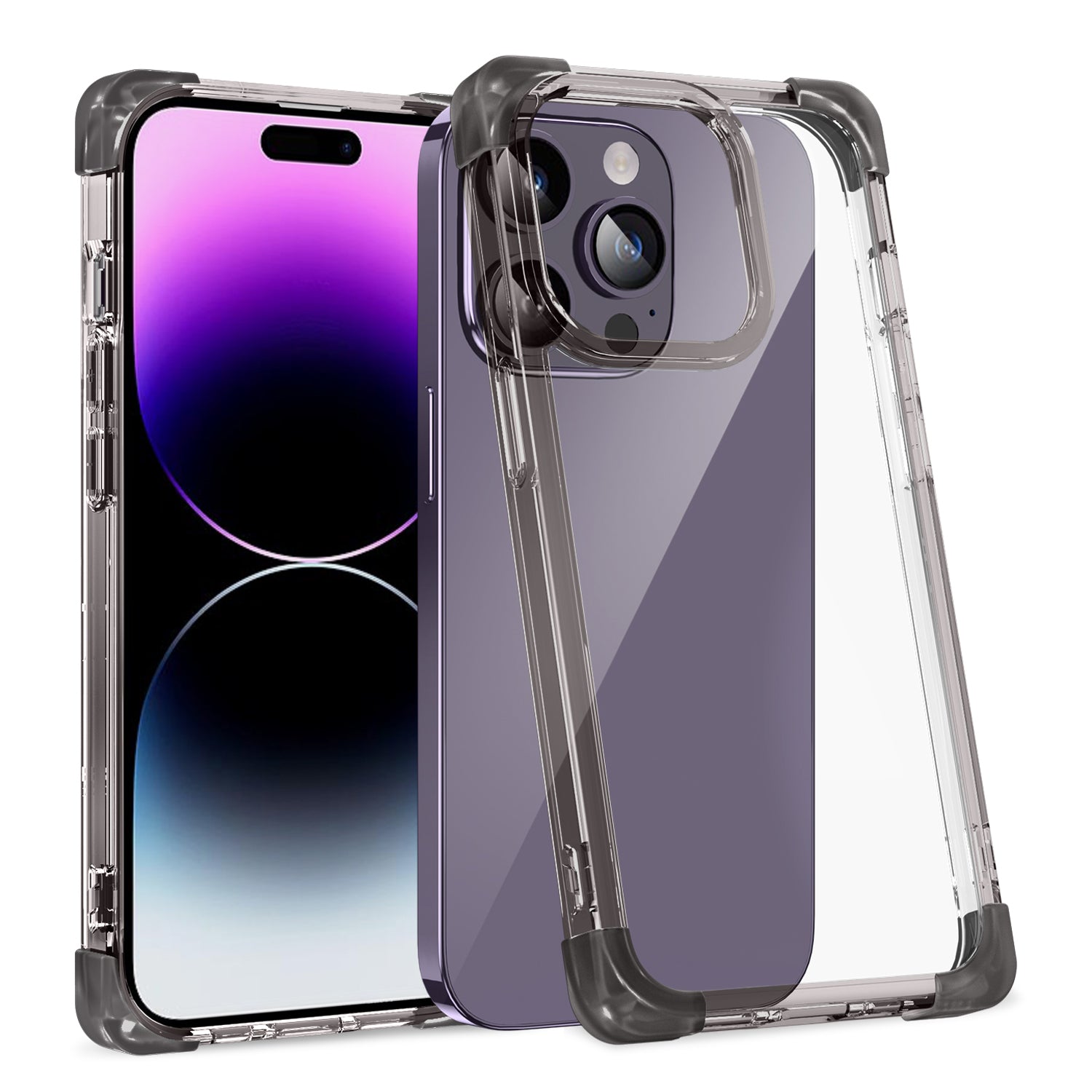TPU Acrylic Protective Case for iPhone 14 Pro Max Four Corner Matte Phone Shell Anti-Scratch Phone Cover TPU Acrylic Protective Case for iPhone 14 Pro Max Four Corner Matte Phone Shell Anti-Scratch Phone Cover